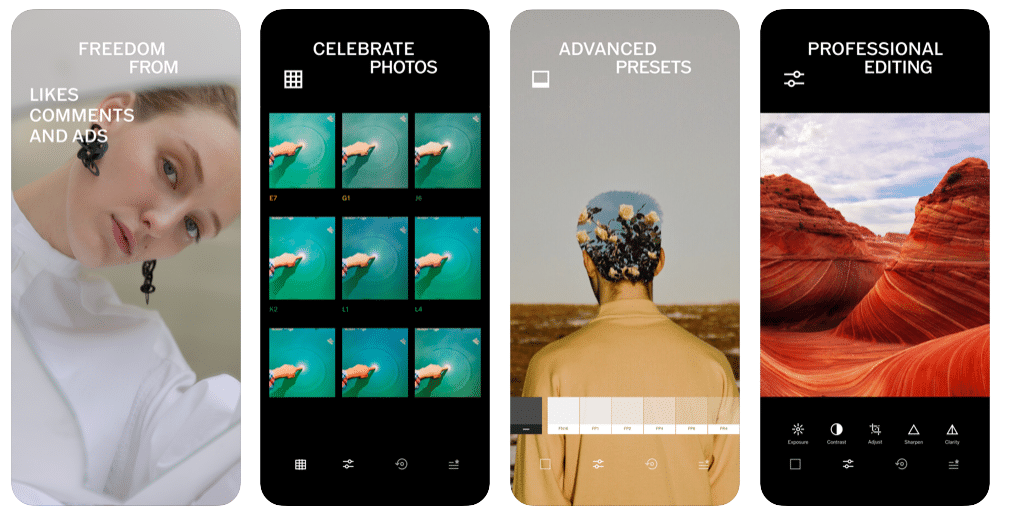 best image editing apps ios vsco