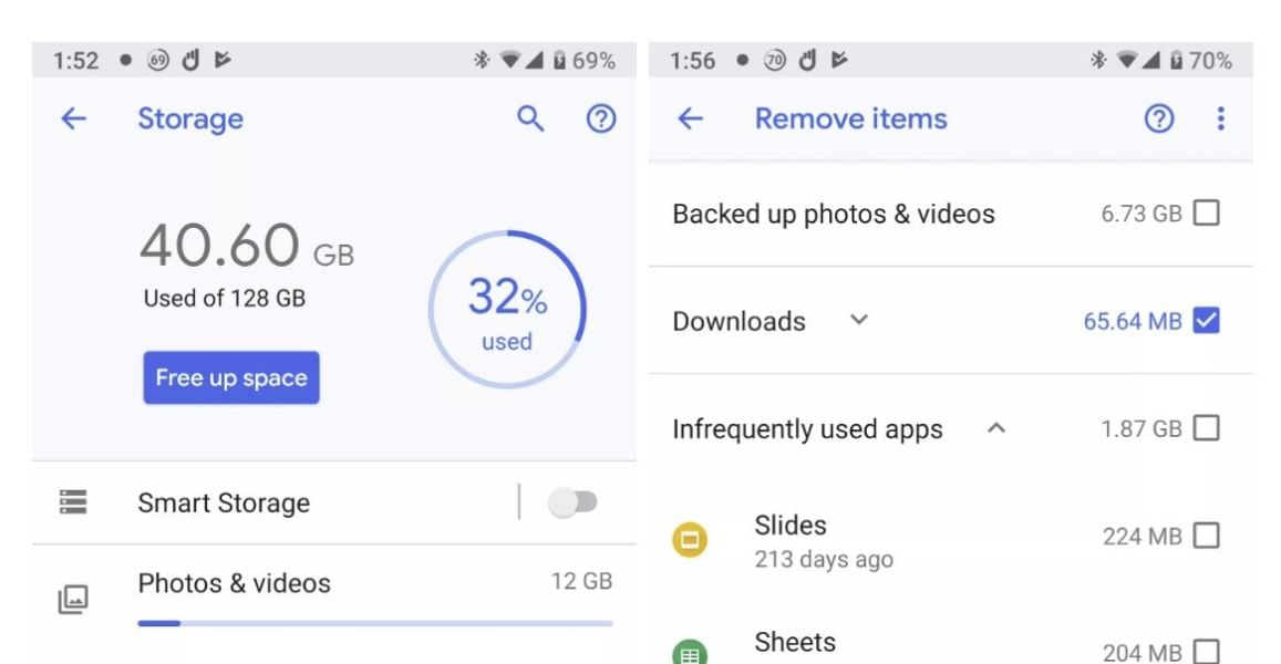 Free Up Space tool how to Free up storage space on android