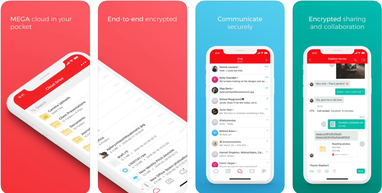 Top 5 Cloud Storage Apps For iOS And Android mega