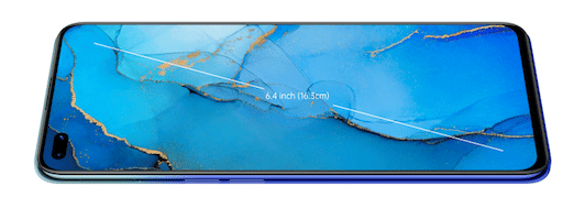 Oppo Reno 3 Pro display