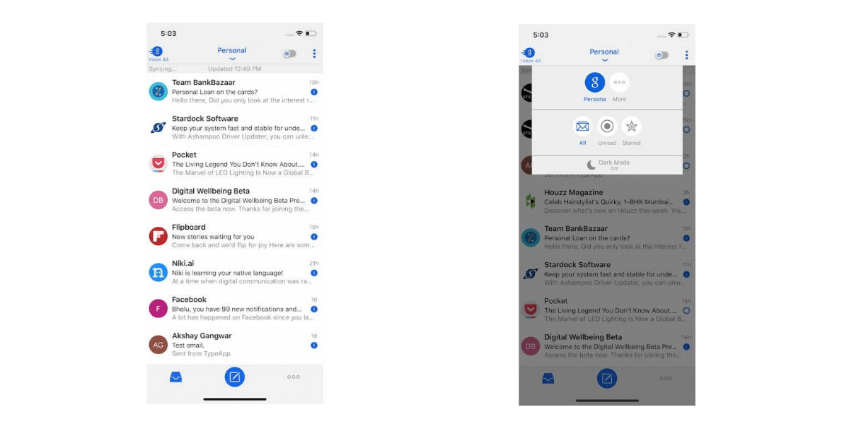 Blue Mail