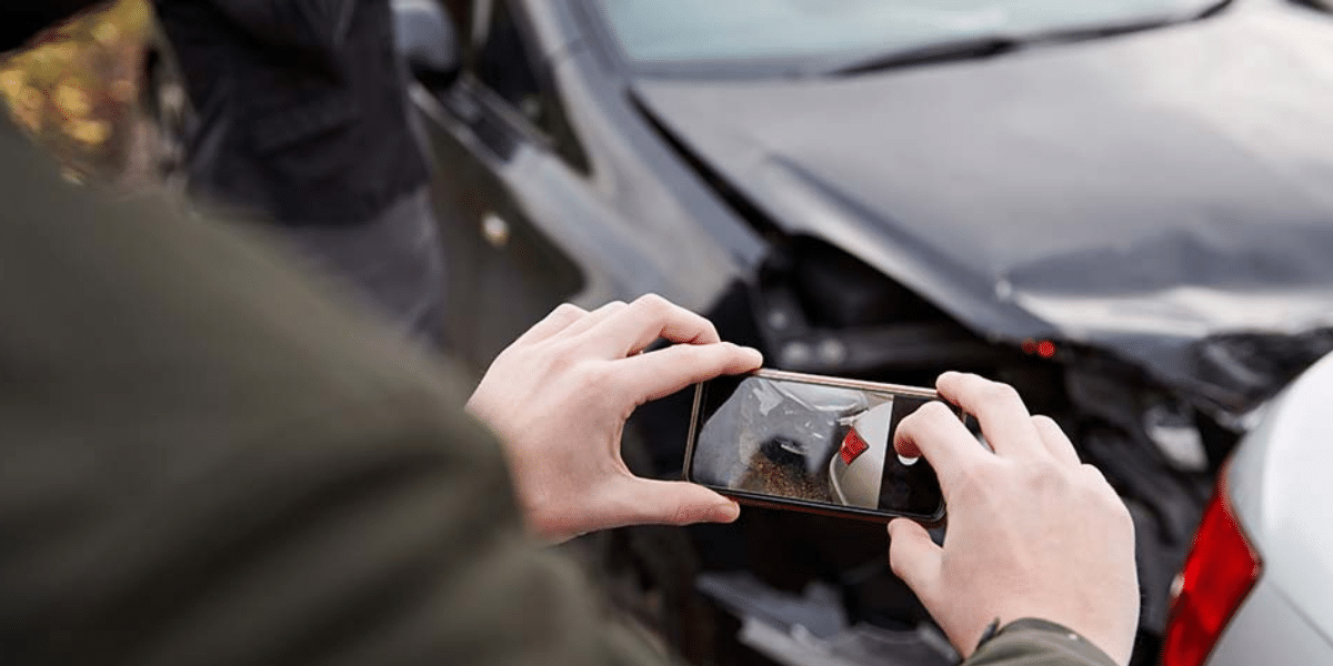 Photo of car accident