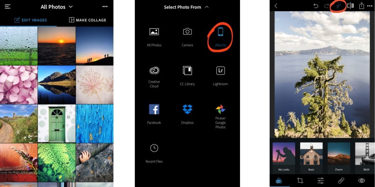 How To Open An Image In Photoshop Express