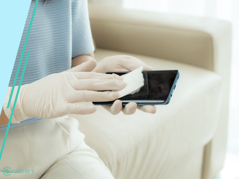 covid 19 cleaning screen