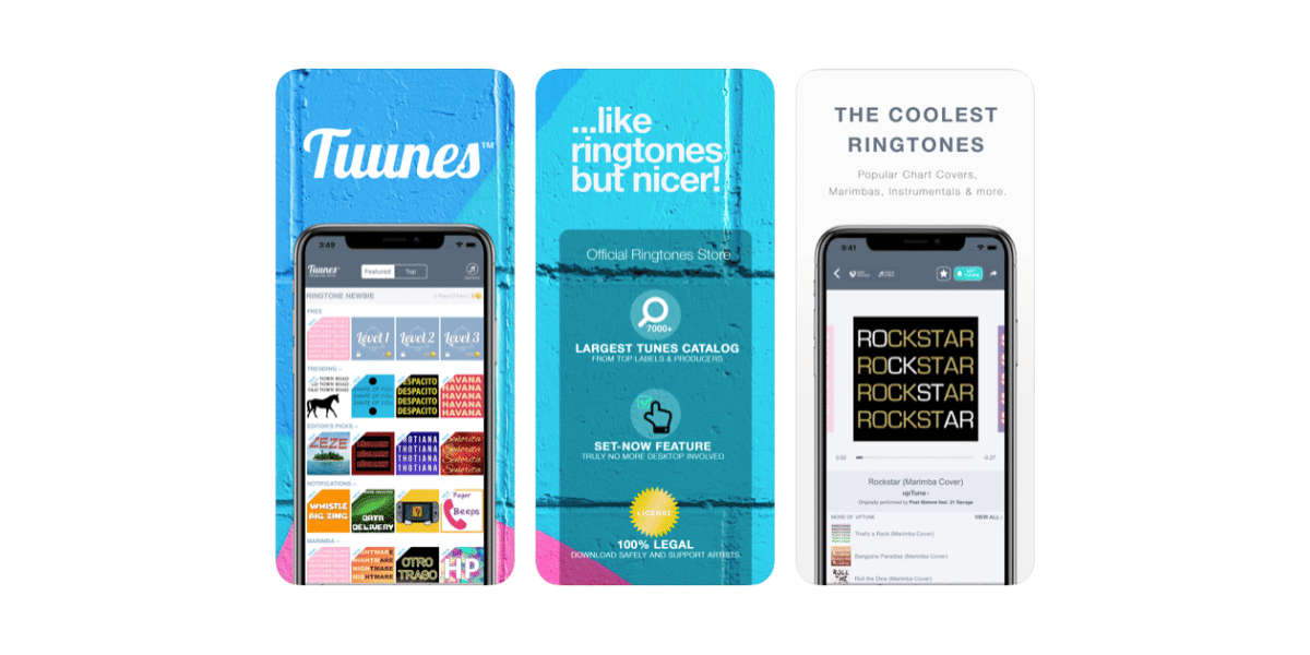 Best apps to choose ringtone Tuunes