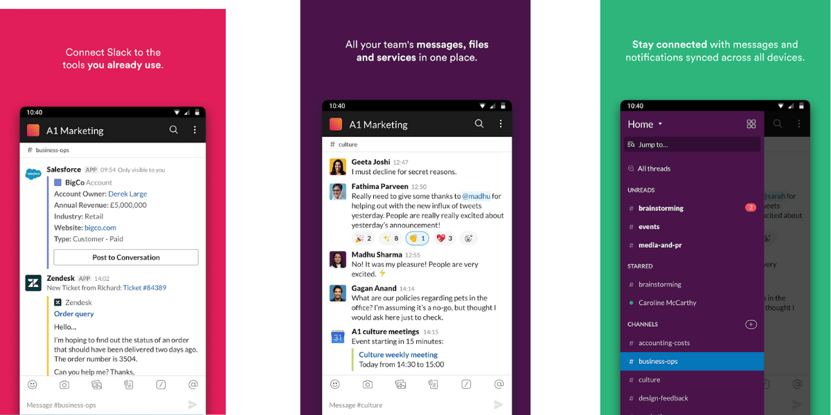 Best Productivity App Slack
