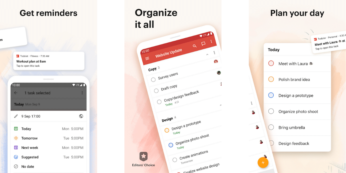 Best Productivity App todoist