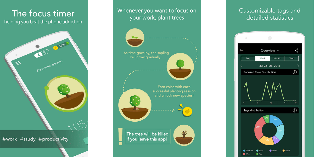 Best Productivity App forest