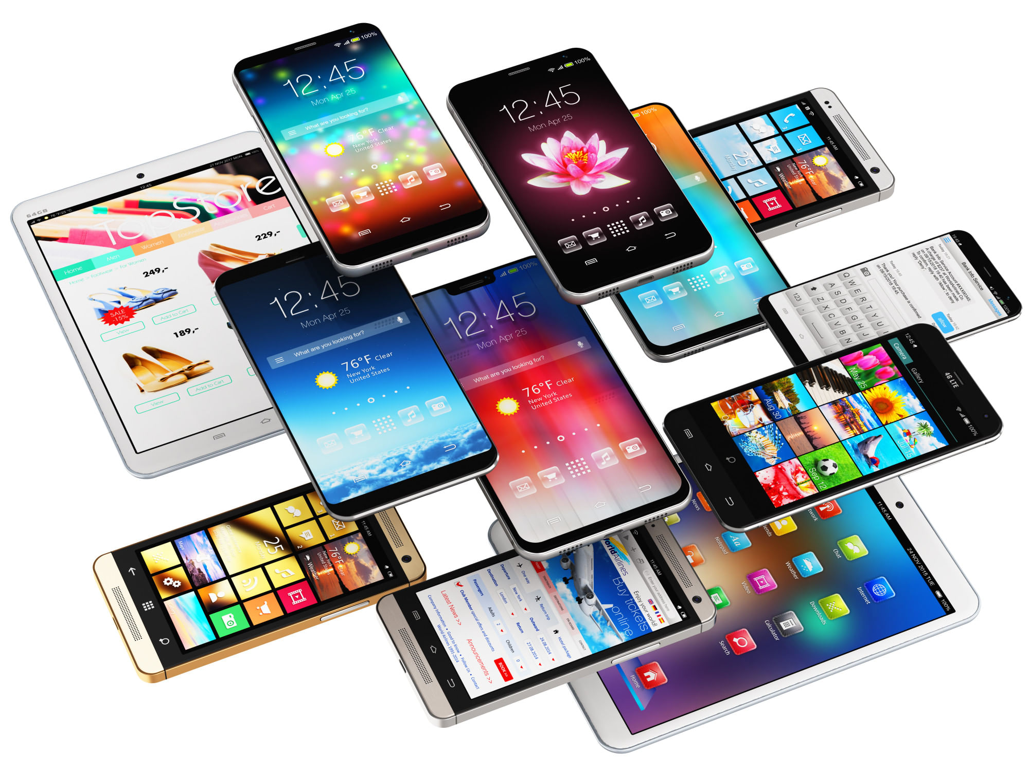 variety iphone v android