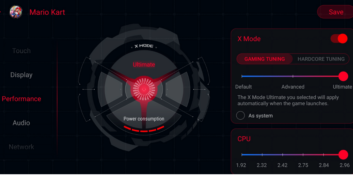 Smartphones with Dedicated Gaming Mode