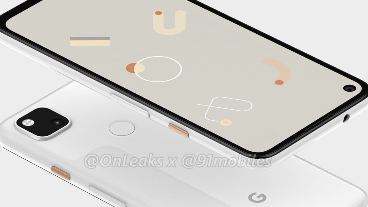 pixel 4a renders