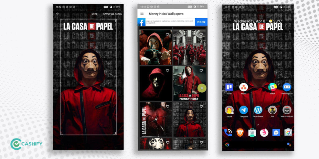 Read If Money Heist Fan Wallpaper