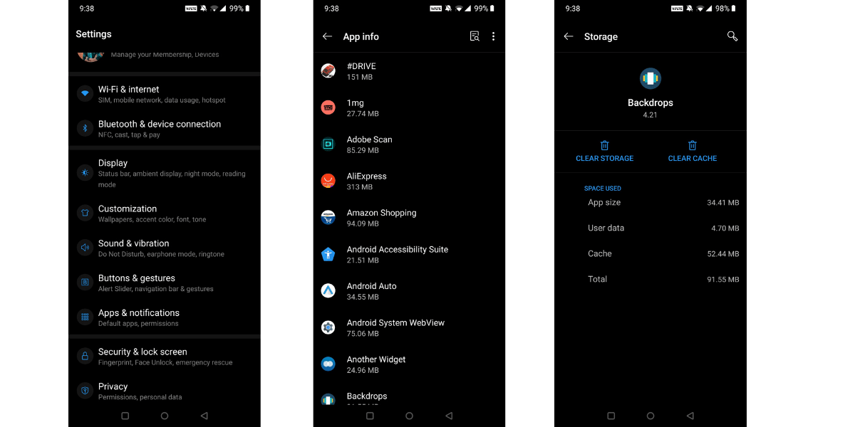 How to Clear App Data on android