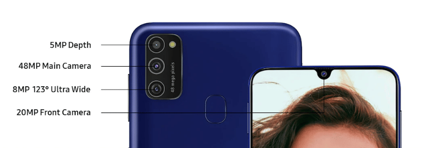 galaxy m21 camera