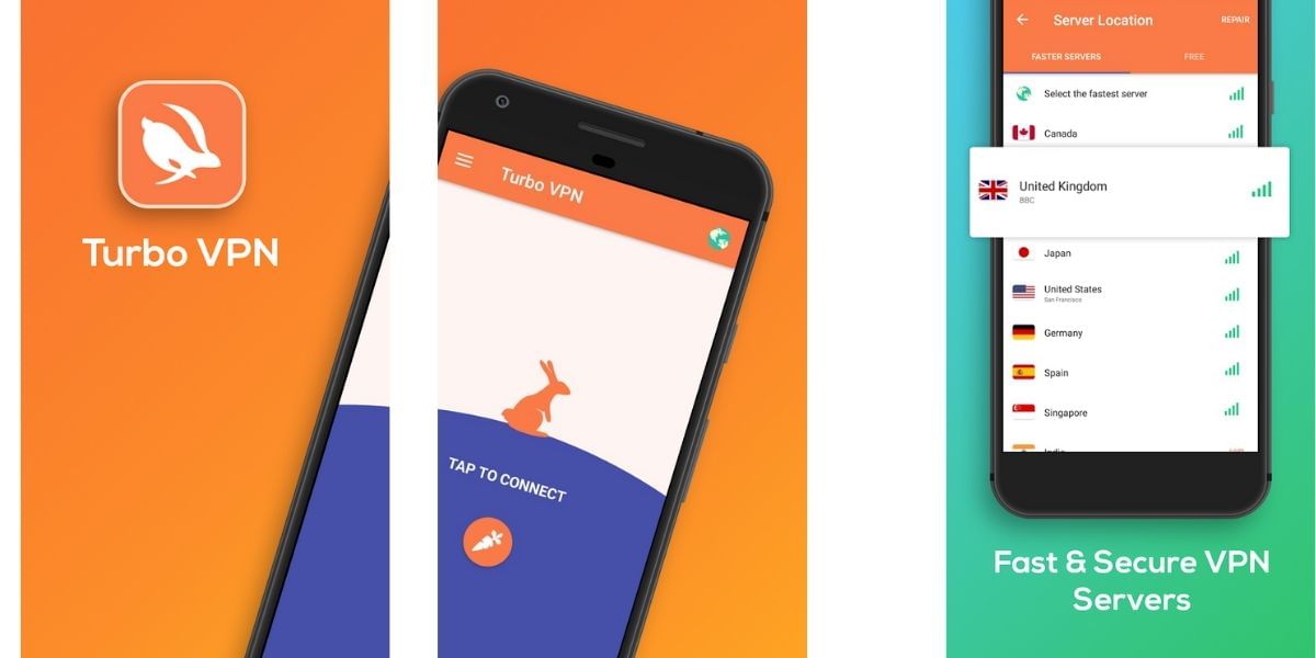 How to use a VPN on Android Smartphone TurboVPN