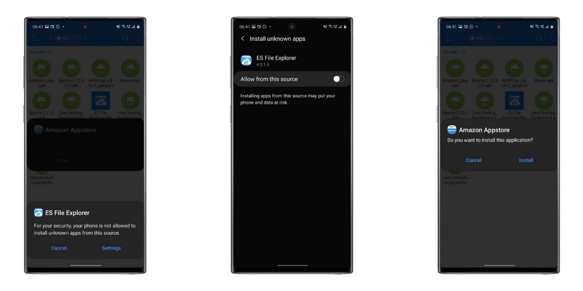How to install Android apps without the Google Play Store android oreo