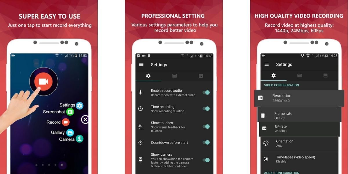 How to Record Screen on any Android Device third party software