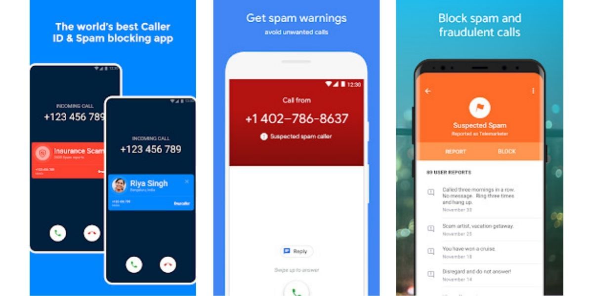 Blocking Calls Using Apps: Truecaller
