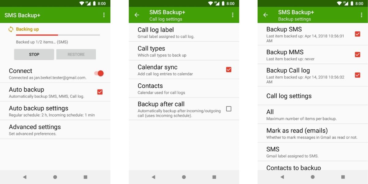 How to use Cloud Services to Back up your Android Device SMS Backup +