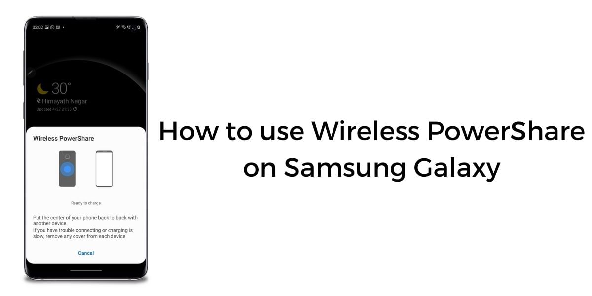 How To Setup Reverse Wireless Charge Feature on Samsung Galaxy S10, Note 10!