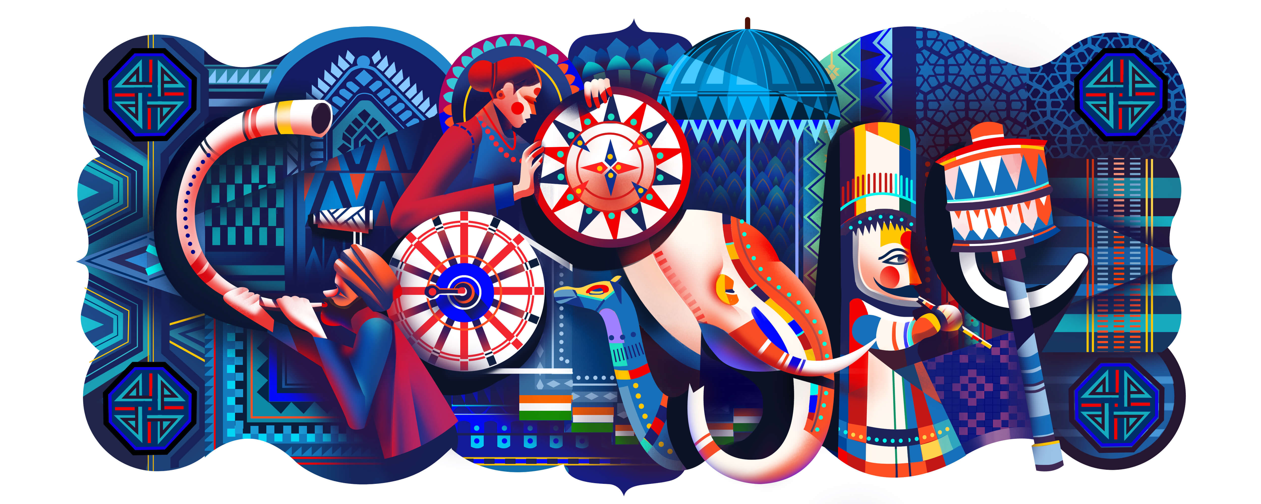 google indian republic day 2018 doodle