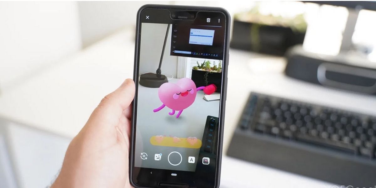 AR Stickers On The Google Pixel 2