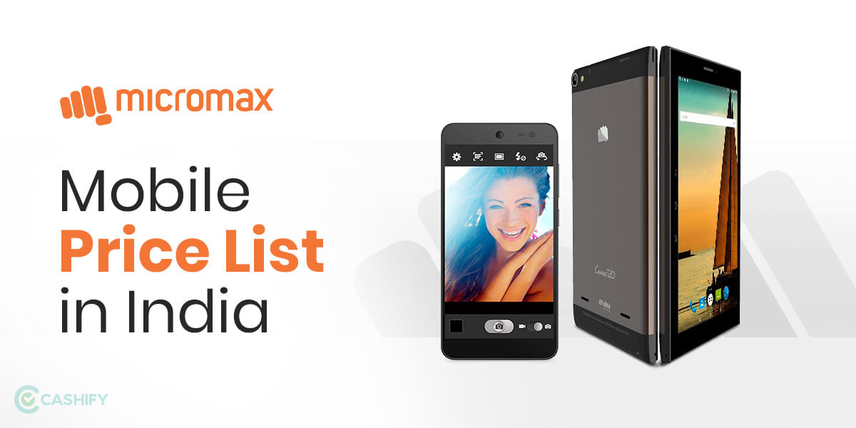 Micromax Mobile Price List