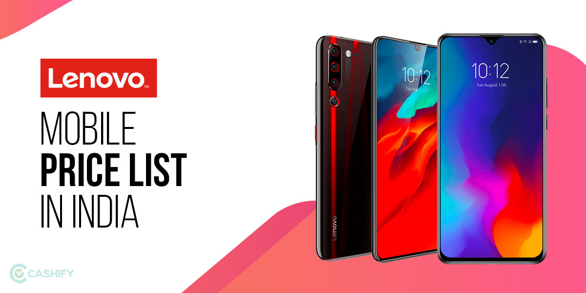 Lenovo Mobile Price List