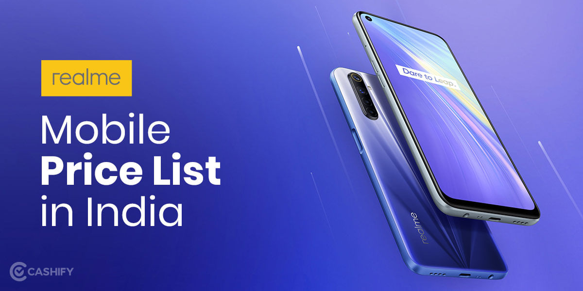 Realme Mobile Price List