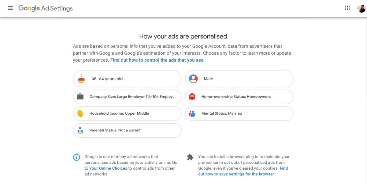 How to Controls Ads on Google with New Ad Personalization Settings