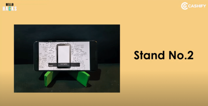 phone stand at home