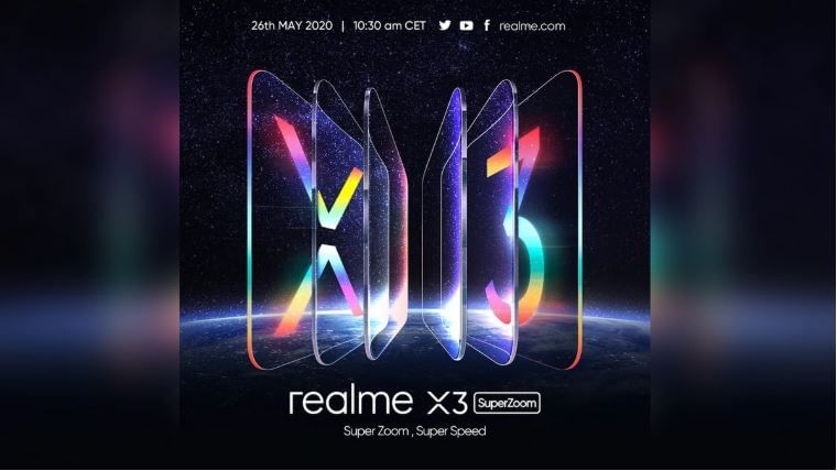 Realme X3 SuperZoom Launching Globally On 26 May, Will Come To India Soon