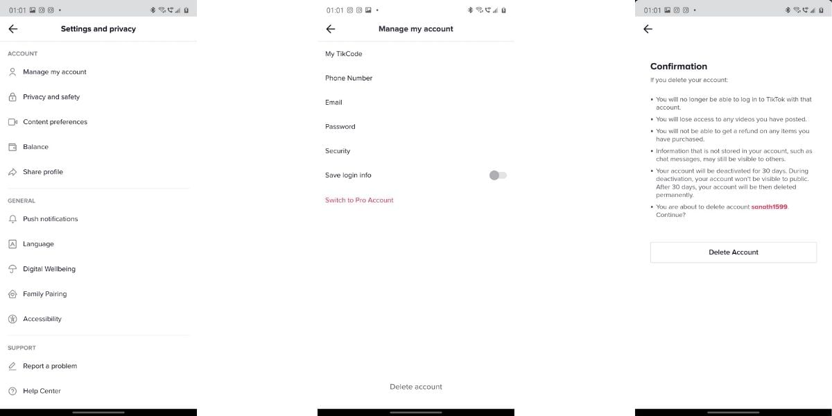 How to Delete TikTok Account Permanently