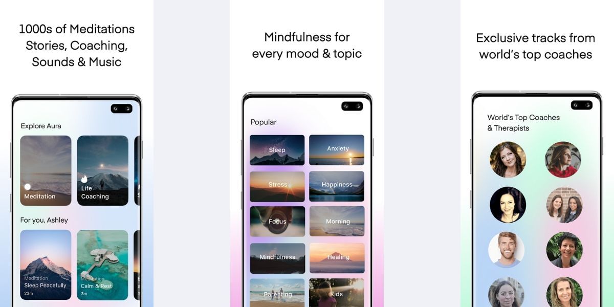 aura meditation app