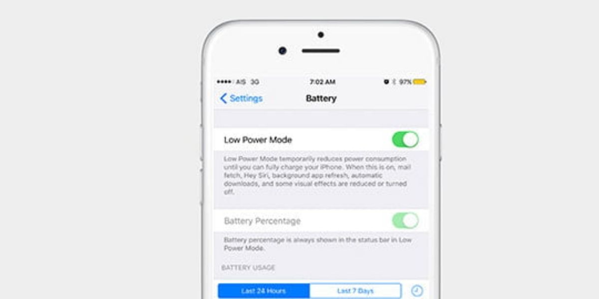 How To low power mode iphone