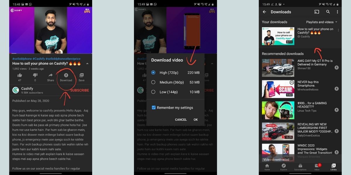 How to Download YouTube Videos on Smartphone or Computer