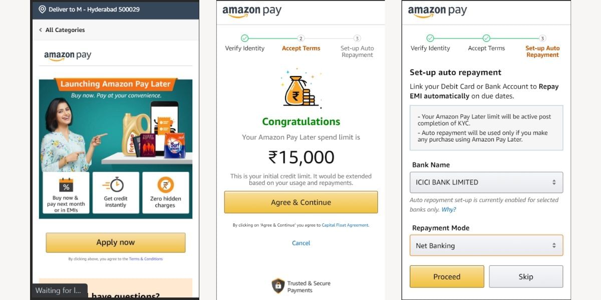 What Is Amazon Pay Later And How To Avail It