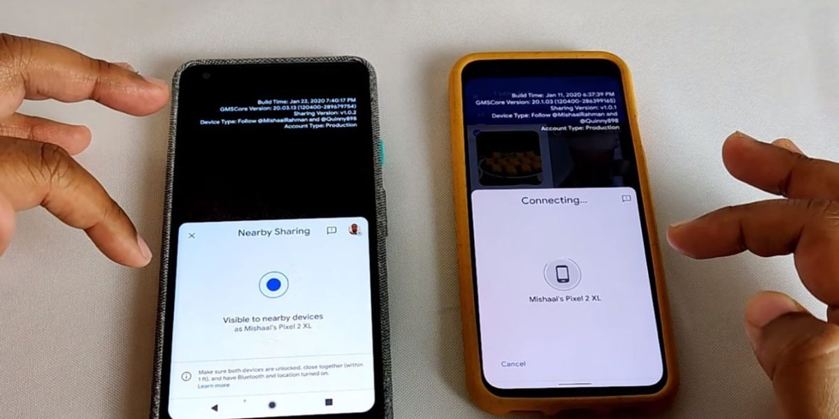 Nearby Share – Android’s Answer To AirDrop