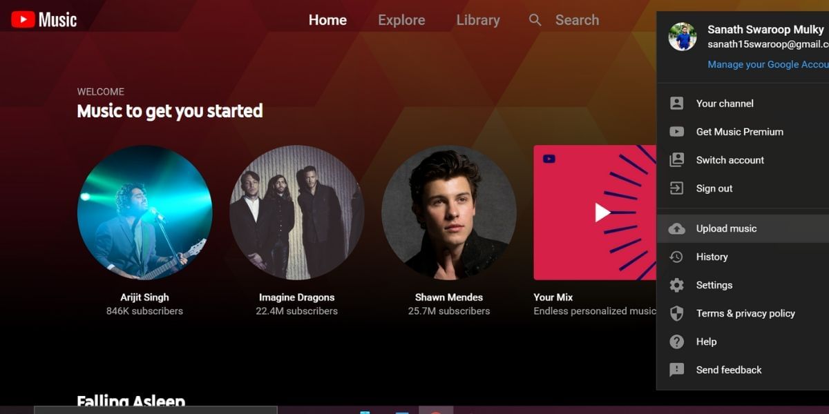 How To Upload Music To YouTube Music