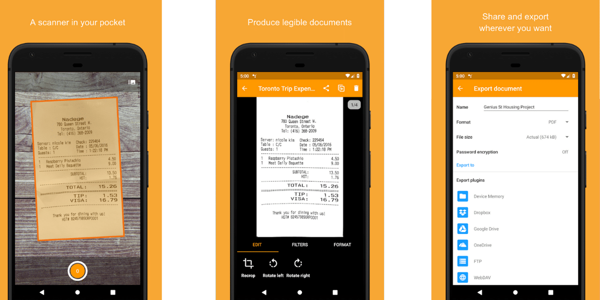 Genius Scan - CamScanner Alternative