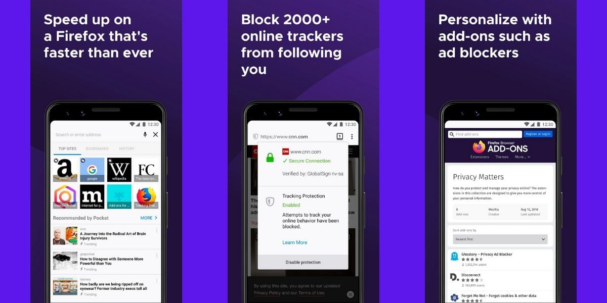 Firefox - Top Alternatives To UC Browser On Android And iOS