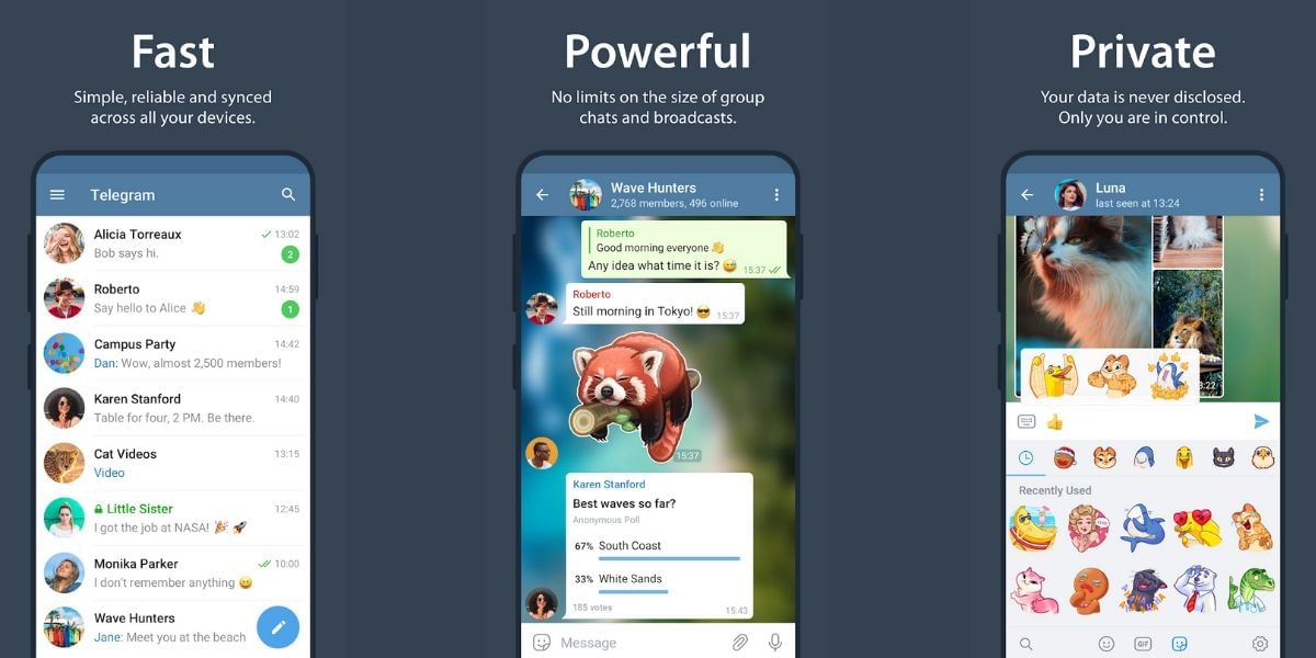 Telegram - Top WeChat Alternatives In India For Android And iOS