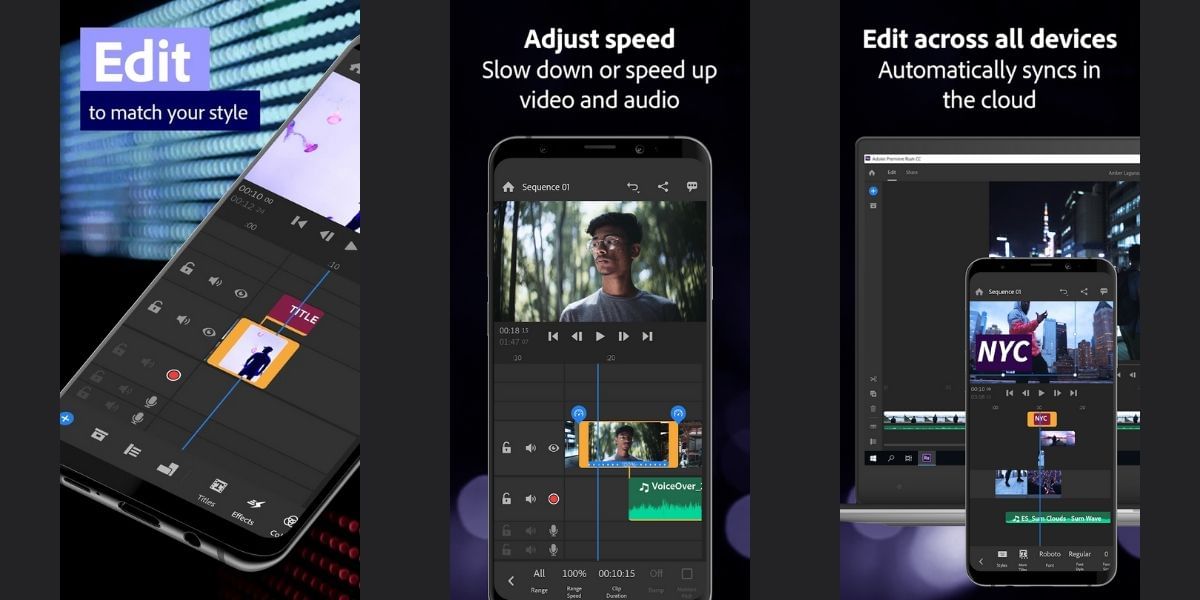Adobe Premiere Rush - Top VivaVideo Alternatives for Android and iOS