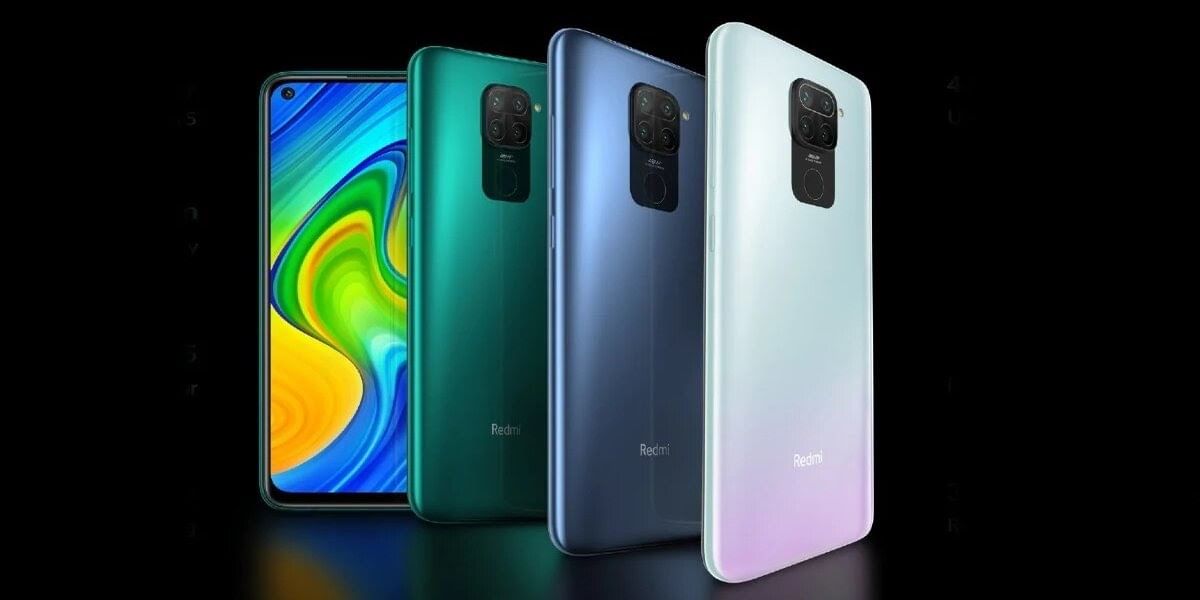 Redmi Note 9 Front Back