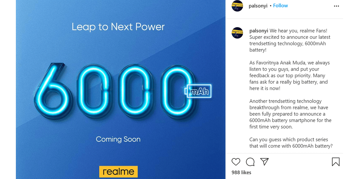 realme phone leaks