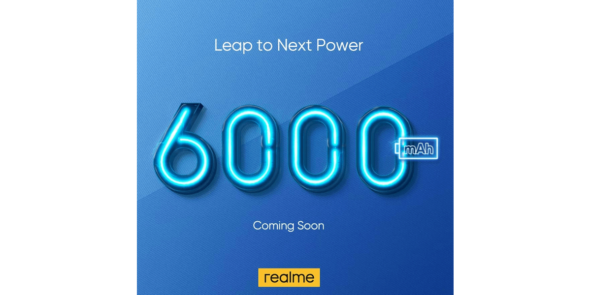 Realme Smartphone With 6000mAh Battery Teased