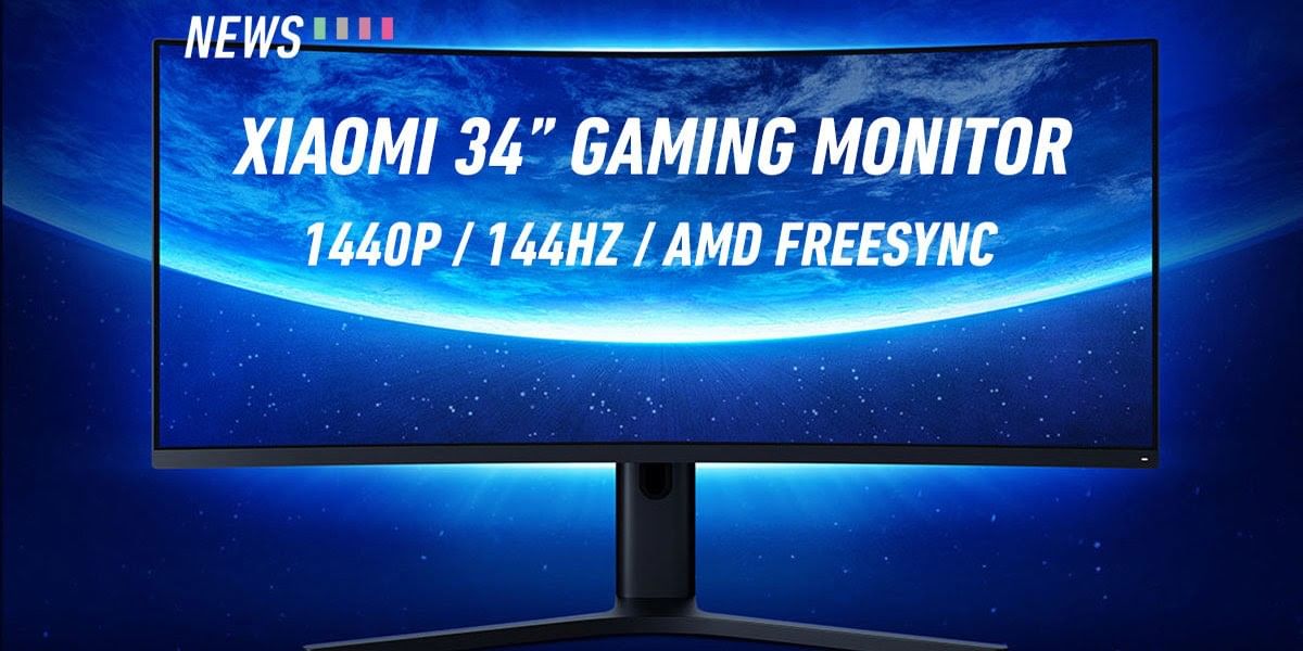 Xiaomi Launches 34-inch Mi Curved Gaming Monitor