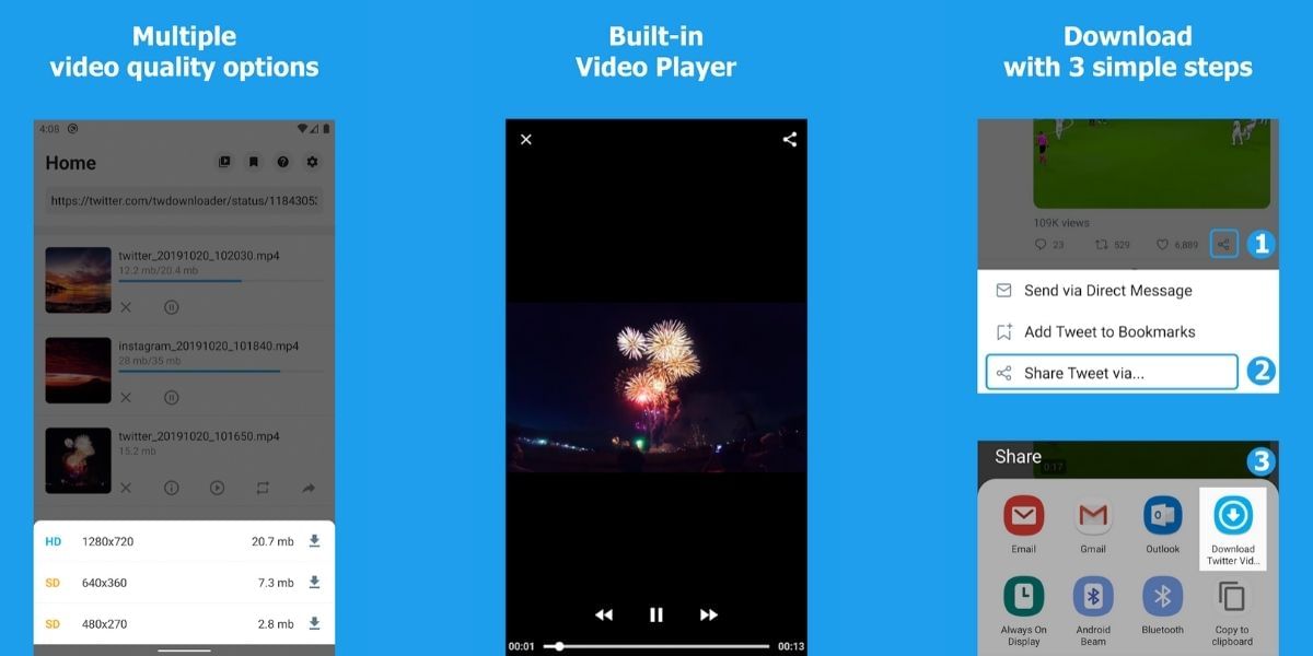 How To Download Twitter Videos To Phone Or Computer!