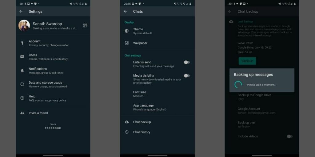 WhatsApp- Backup Steps To Take Before Selling Your Android Phone