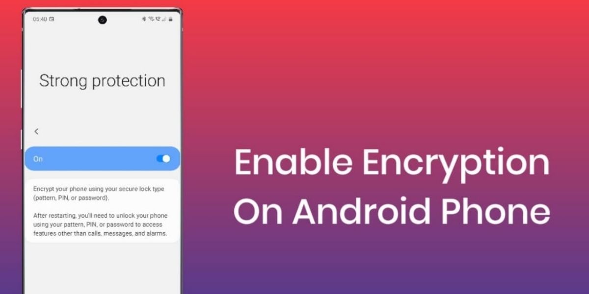 Encryption - Steps To Take Before Selling Your Android Phone
